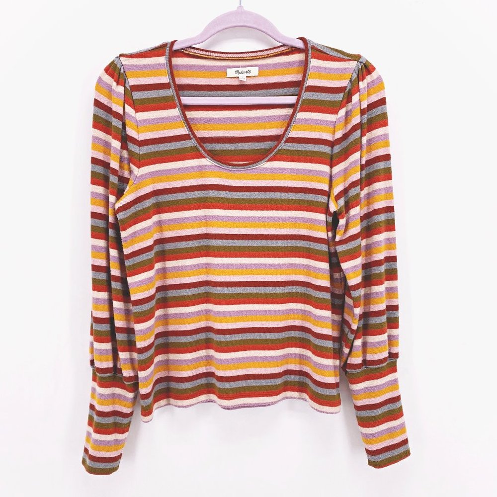 Madewell Multicolor Striped Long Sleeve Tee